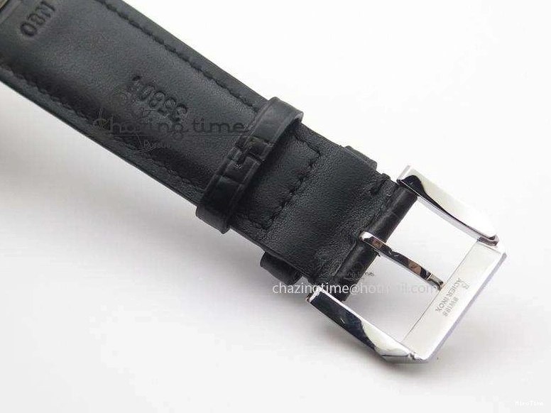 MIROTIME 0105 RelaxedFit Ingeniuer St.Laurens SS White Dial MKF 1:1 V2 Best Edition On Black Leather Strap A 7355